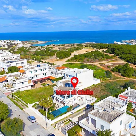 Mare Di Giulia A 100 Metri Da Solo Sabbia Appartement Torre Santa Sabina